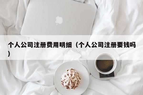 个人公司注册费用明细（个人公司注册要钱吗）