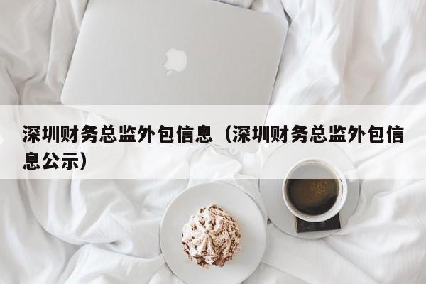 深圳财务总监外包信息（深圳财务总监外包信息公示）