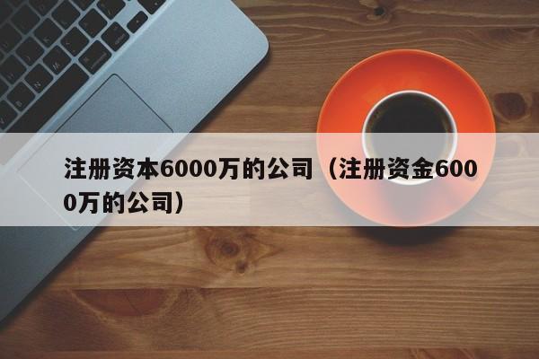 注册资本6000万的公司(注册资金6000万的公司)