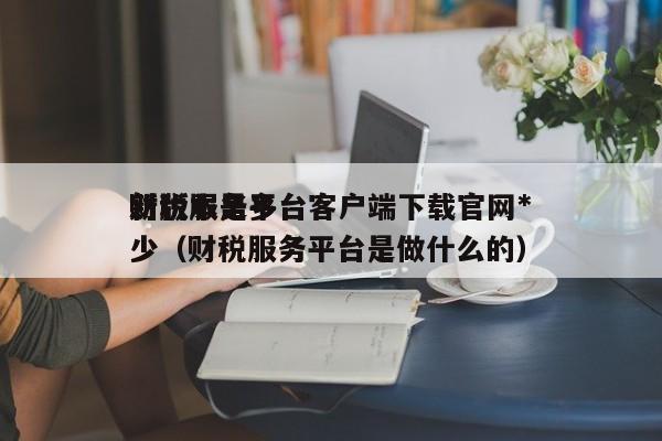 财税服务平台客户端下载官网*新版本是多少（财税服务平台是做什么的）