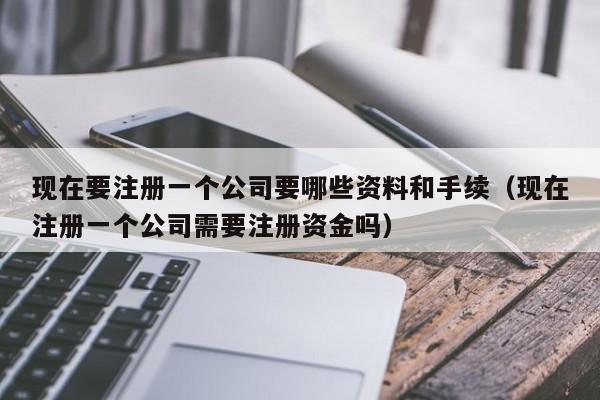 现在要注册一个公司要哪些资料和手续（现在注册一个公司需要注册资金吗）