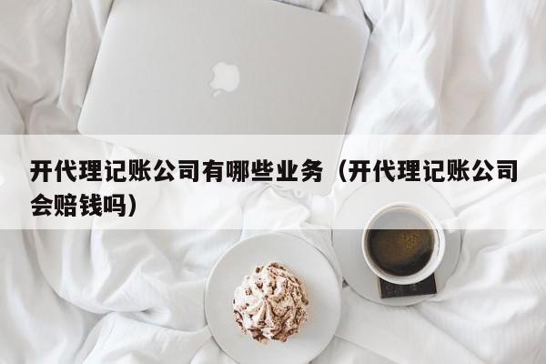 开代理记账公司有哪些业务（开代理记账公司会赔钱吗）