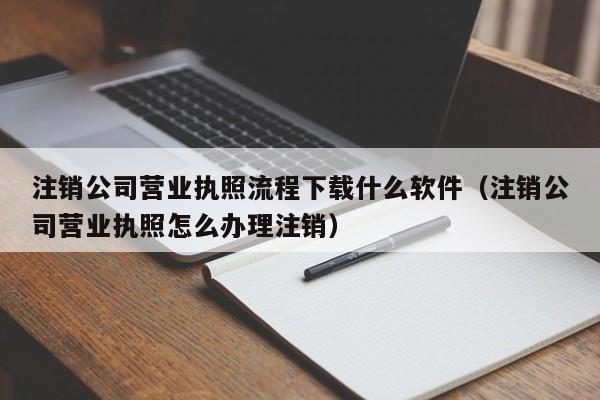 注销公司营业执照流程下载什么软件（注销公司营业执照怎么办理注销）