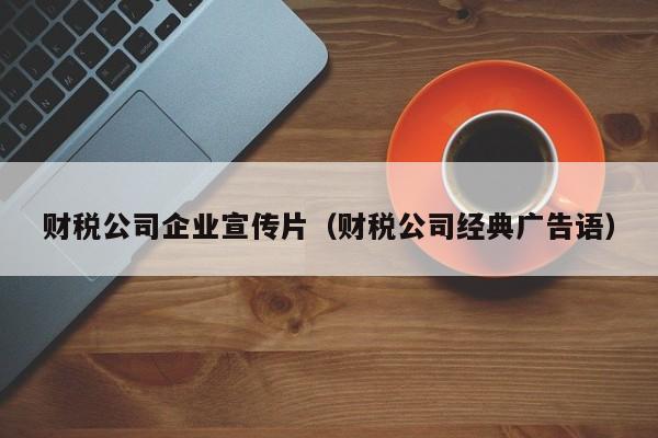 财税公司企业宣传片（财税公司经典广告语）