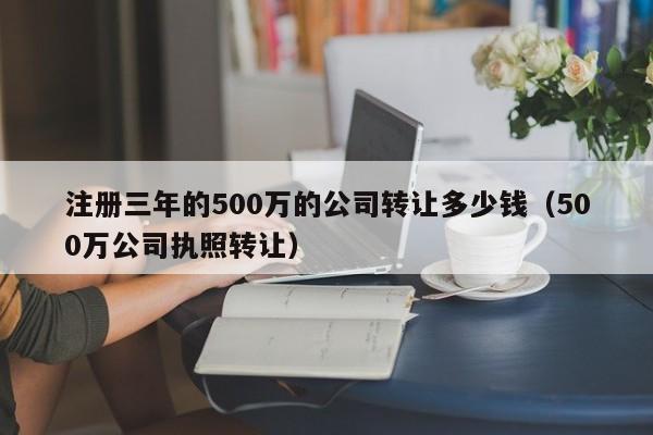 注册三年的500万的公司转让多少钱（500万公司执照转让）